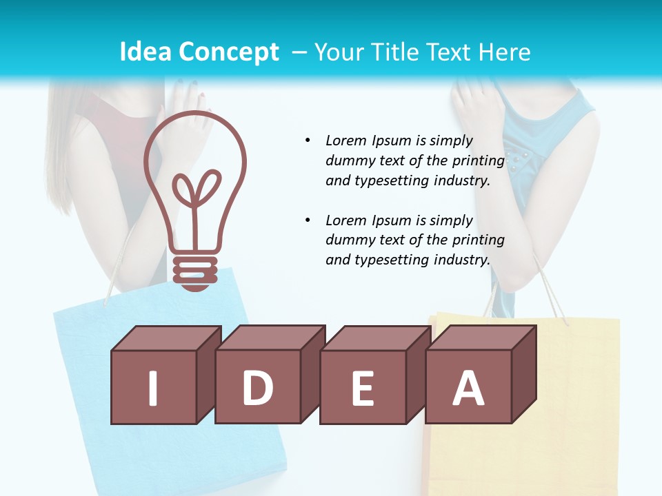 Lifestyle Fashion Cheerful PowerPoint Template