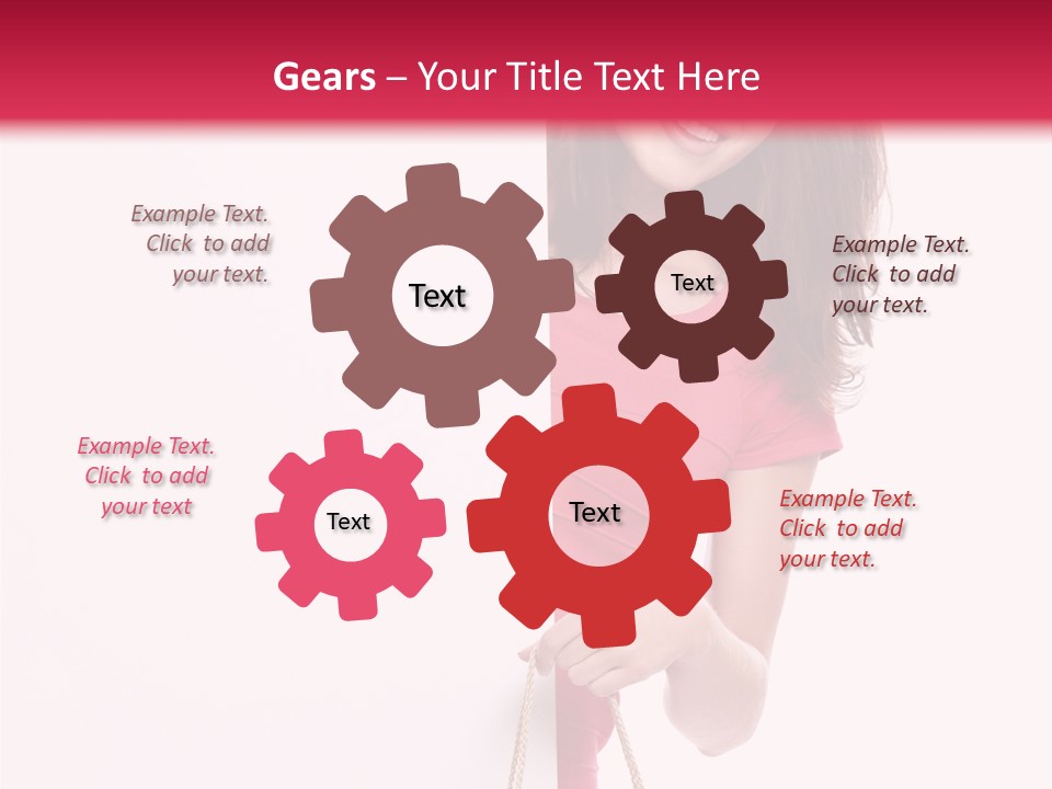 Paper Caucasian Sale PowerPoint Template