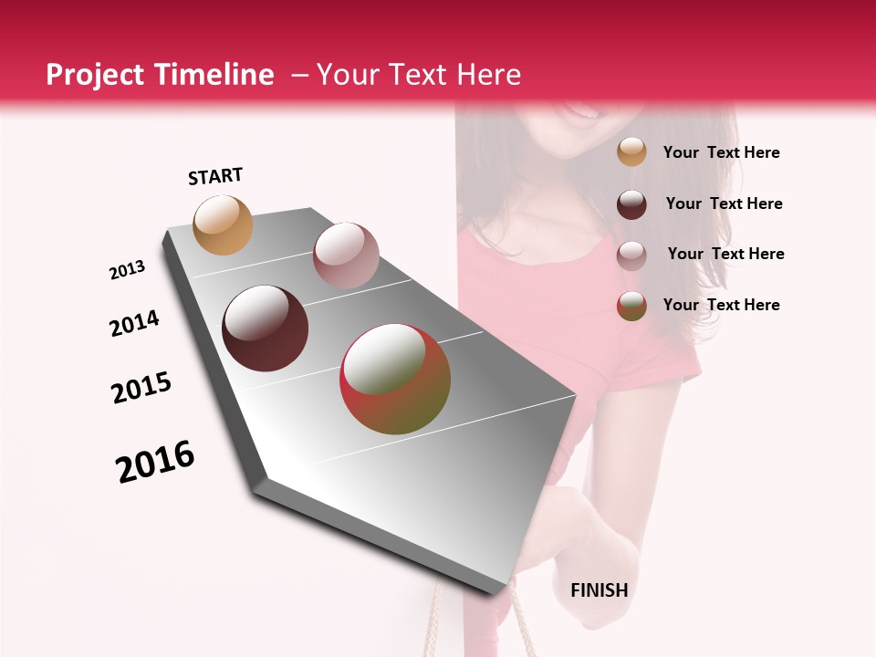 Paper Caucasian Sale PowerPoint Template