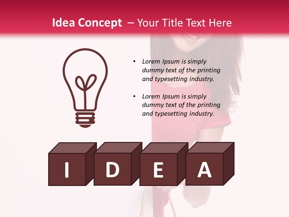 Paper Caucasian Sale PowerPoint Template