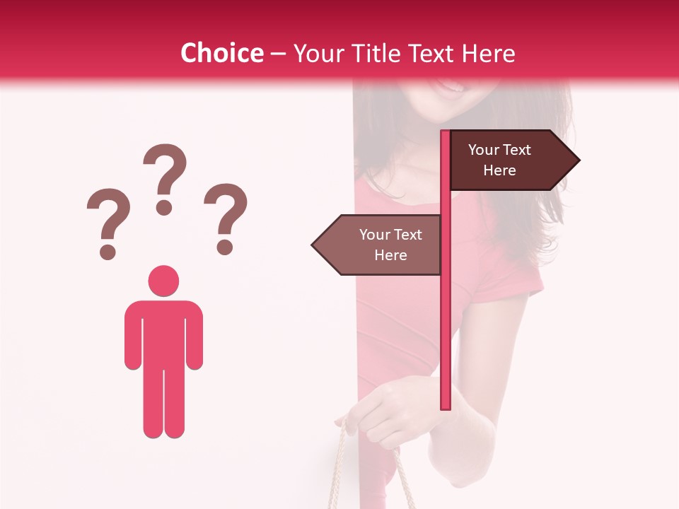 Paper Caucasian Sale PowerPoint Template