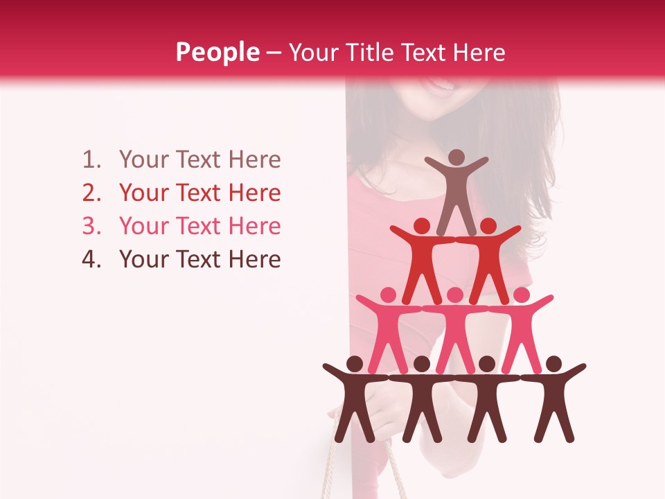 Paper Caucasian Sale PowerPoint Template