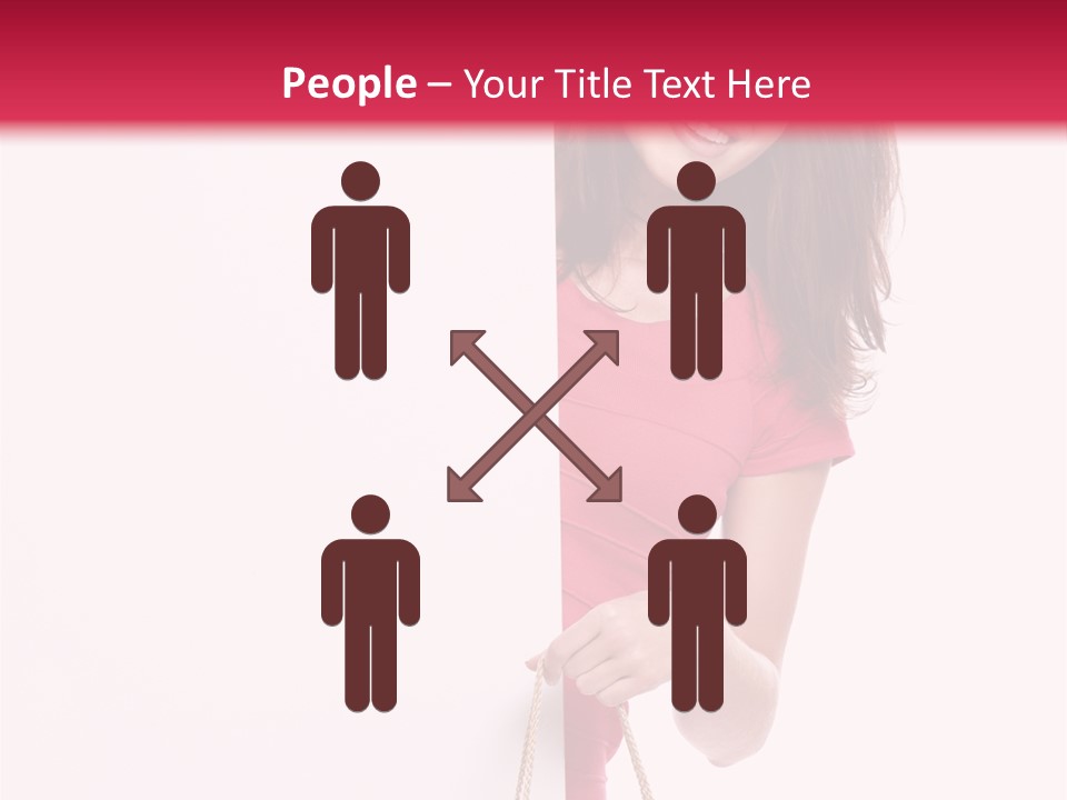 Paper Caucasian Sale PowerPoint Template