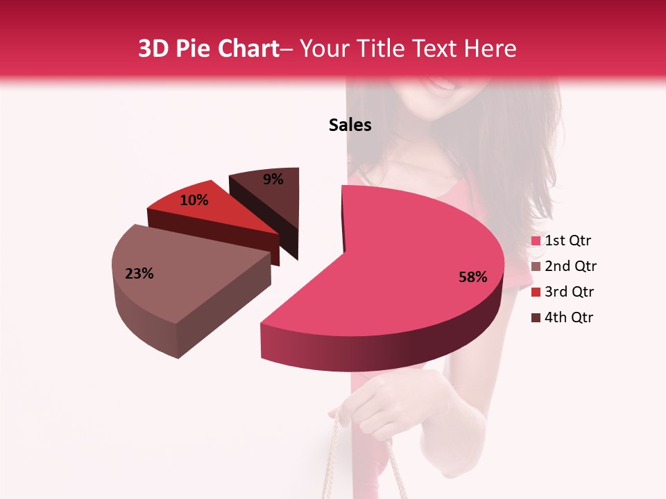 Paper Caucasian Sale PowerPoint Template