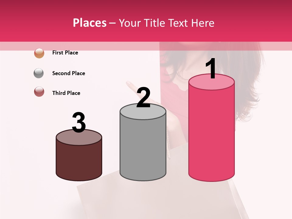 Smiling Commercial Finger PowerPoint Template