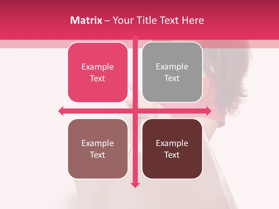 Smiling Commercial Finger PowerPoint Template