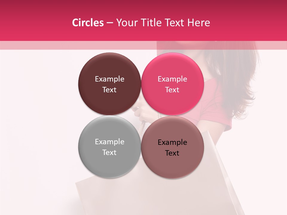 Smiling Commercial Finger PowerPoint Template