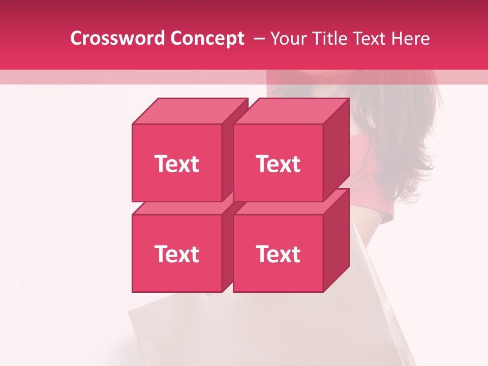 Smiling Commercial Finger PowerPoint Template