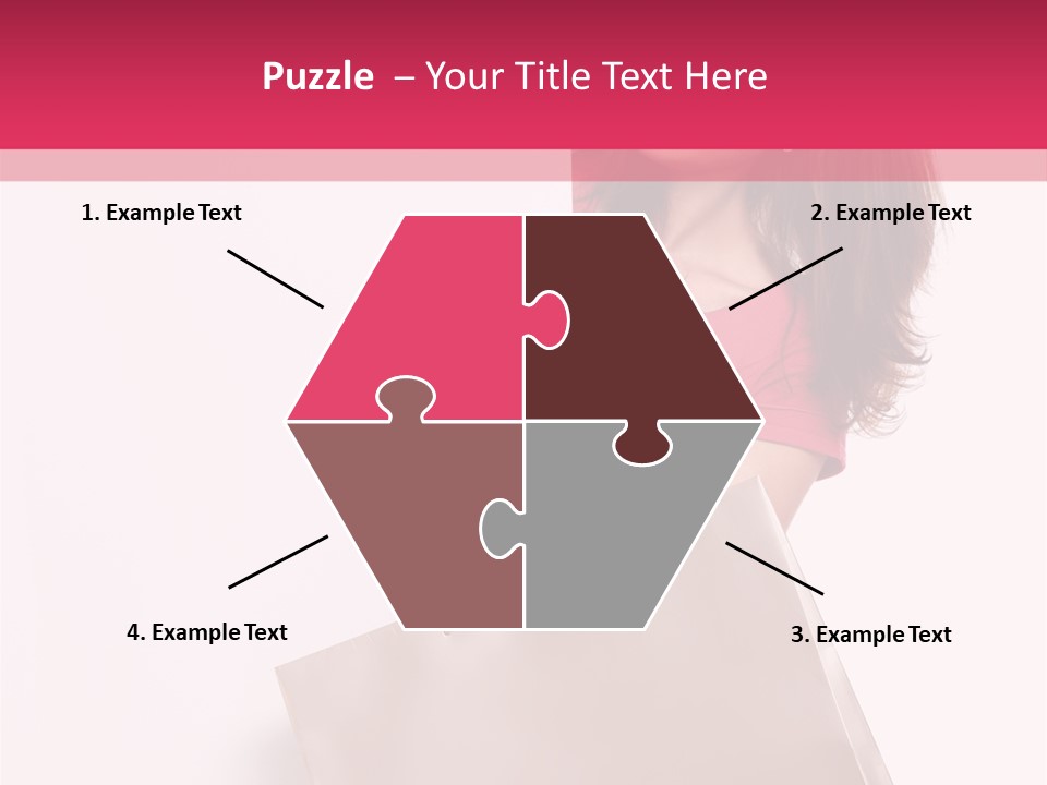 Smiling Commercial Finger PowerPoint Template