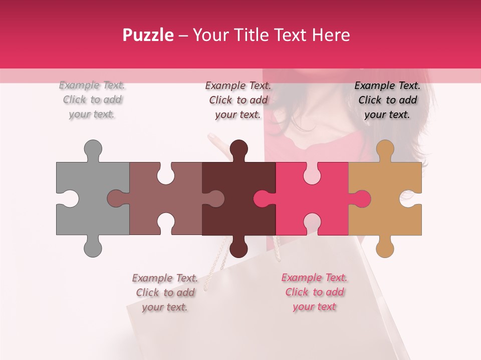 Smiling Commercial Finger PowerPoint Template