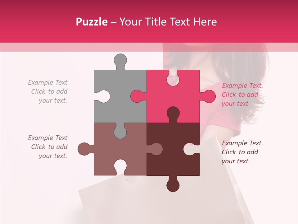 Smiling Commercial Finger PowerPoint Template