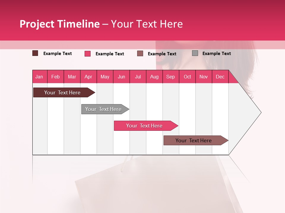 Smiling Commercial Finger PowerPoint Template