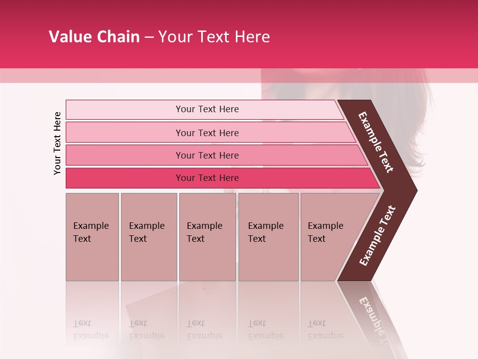 Smiling Commercial Finger PowerPoint Template