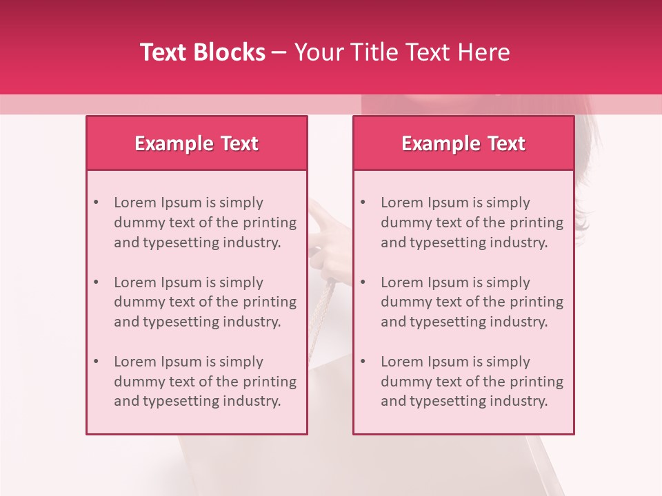 Smiling Commercial Finger PowerPoint Template