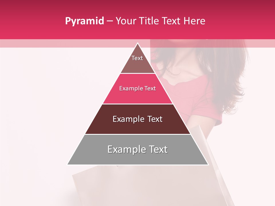 Smiling Commercial Finger PowerPoint Template