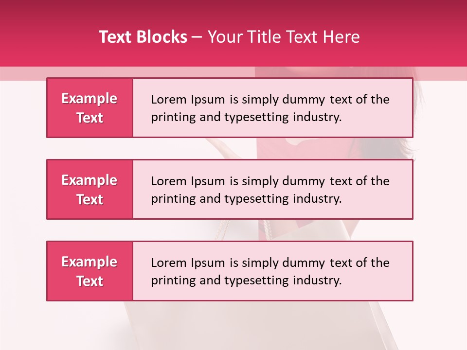 Smiling Commercial Finger PowerPoint Template