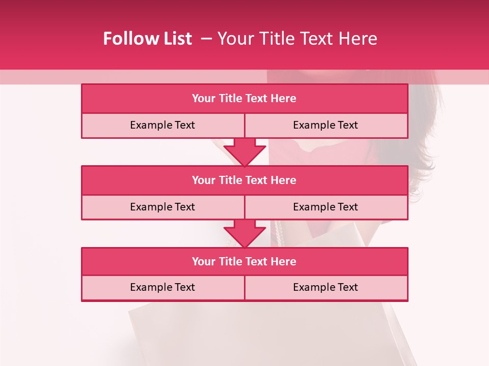 Smiling Commercial Finger PowerPoint Template