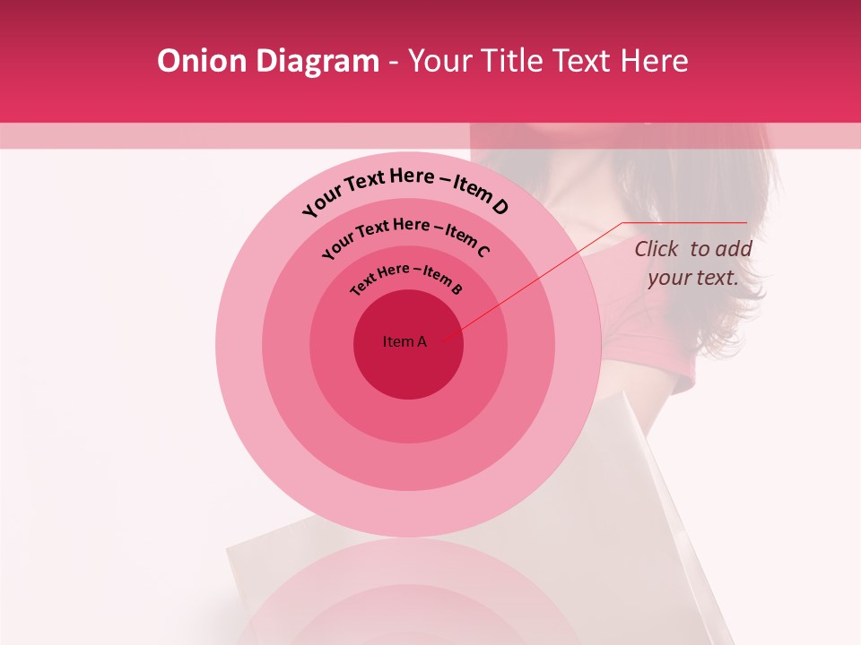 Smiling Commercial Finger PowerPoint Template
