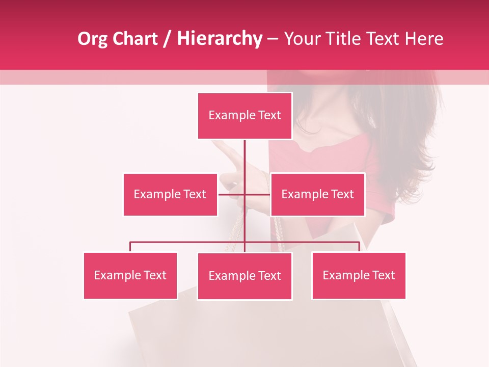 Smiling Commercial Finger PowerPoint Template