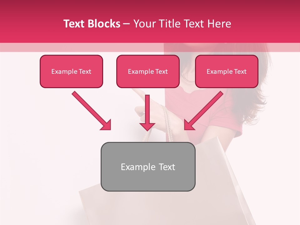Smiling Commercial Finger PowerPoint Template