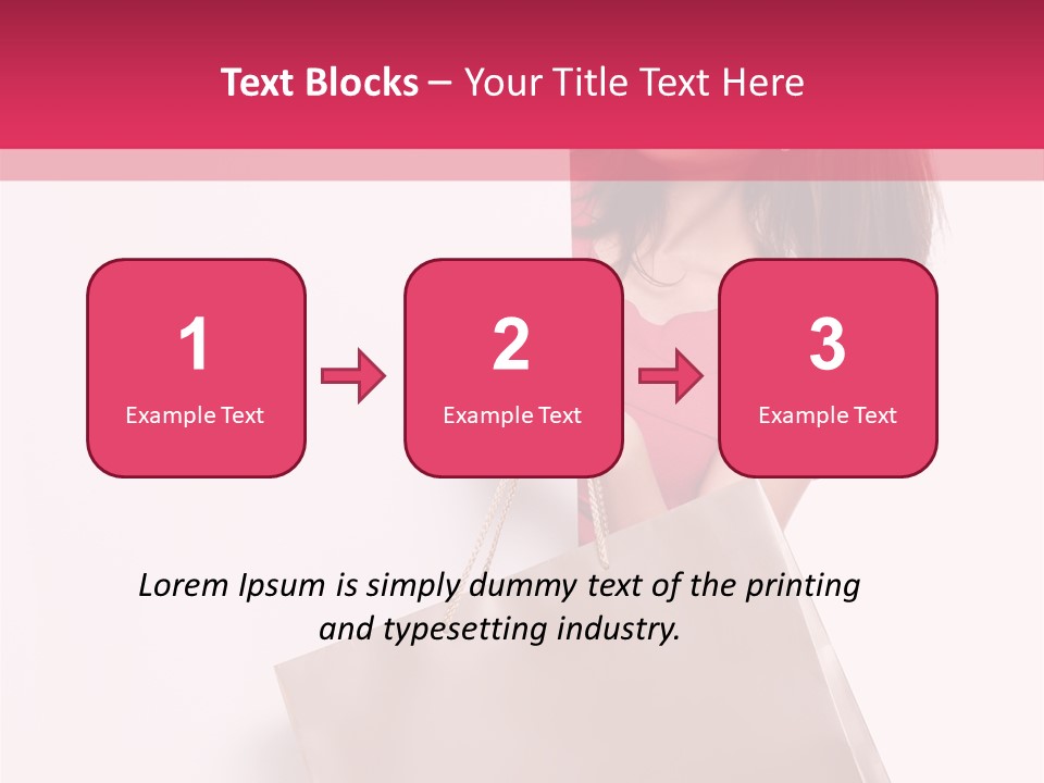 Smiling Commercial Finger PowerPoint Template
