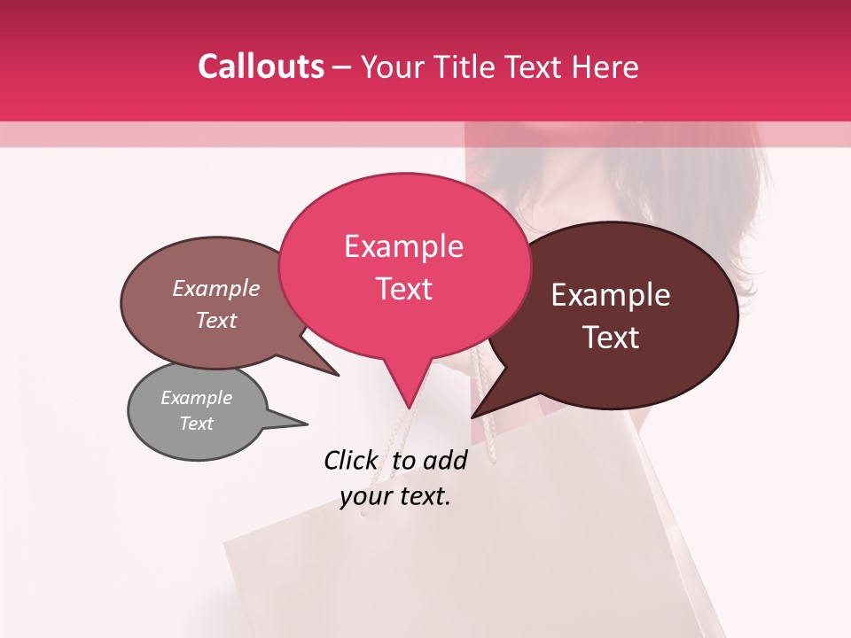 Smiling Commercial Finger PowerPoint Template