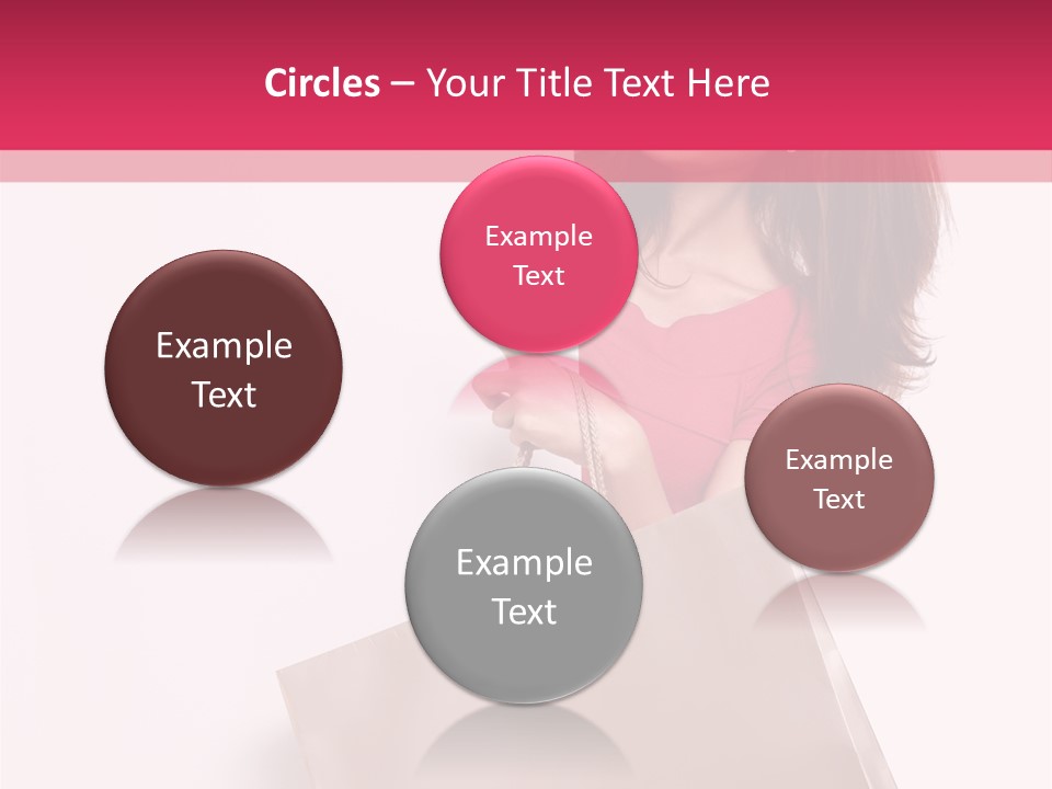 Smiling Commercial Finger PowerPoint Template