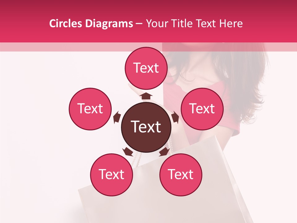 Smiling Commercial Finger PowerPoint Template