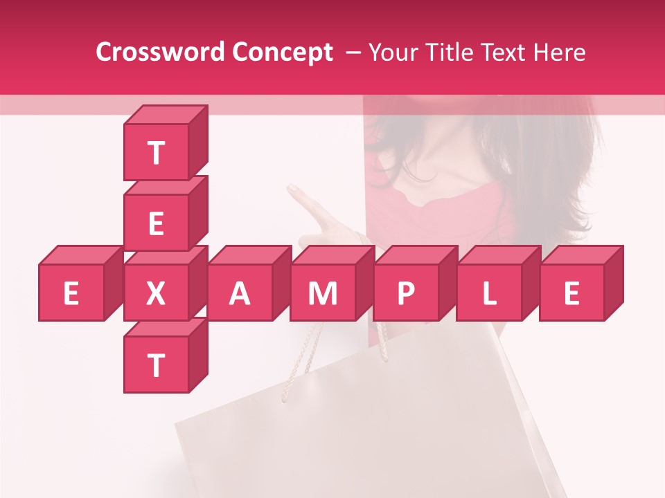 Smiling Commercial Finger PowerPoint Template