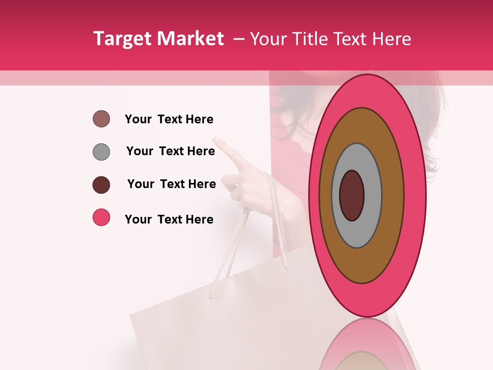 Smiling Commercial Finger PowerPoint Template