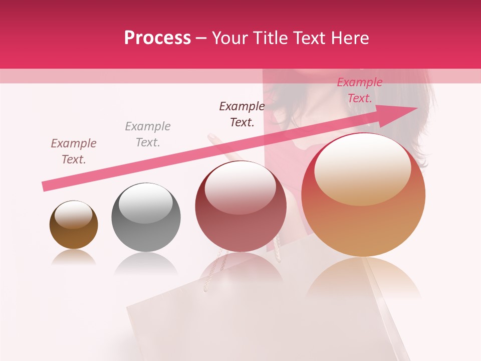 Smiling Commercial Finger PowerPoint Template