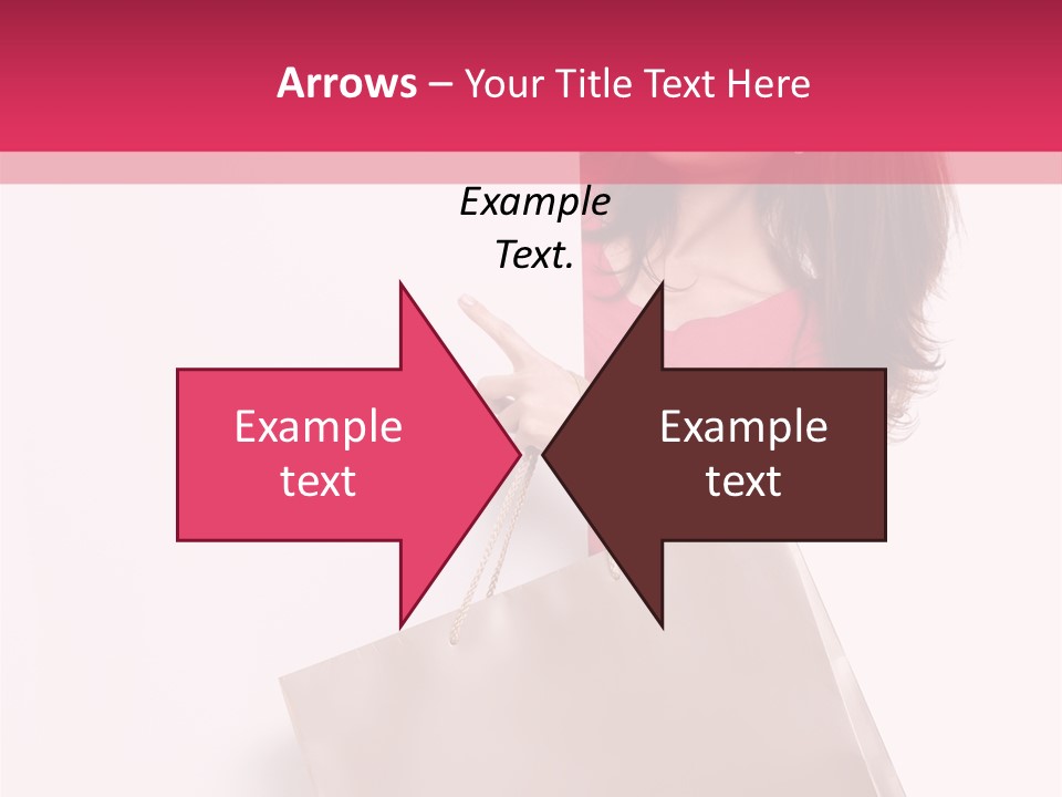 Smiling Commercial Finger PowerPoint Template