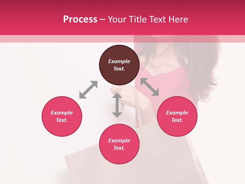 Smiling Commercial Finger PowerPoint Template