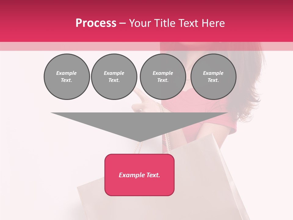 Smiling Commercial Finger PowerPoint Template