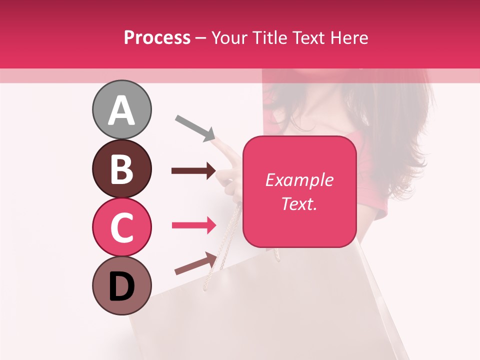 Smiling Commercial Finger PowerPoint Template
