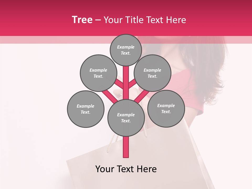 Smiling Commercial Finger PowerPoint Template