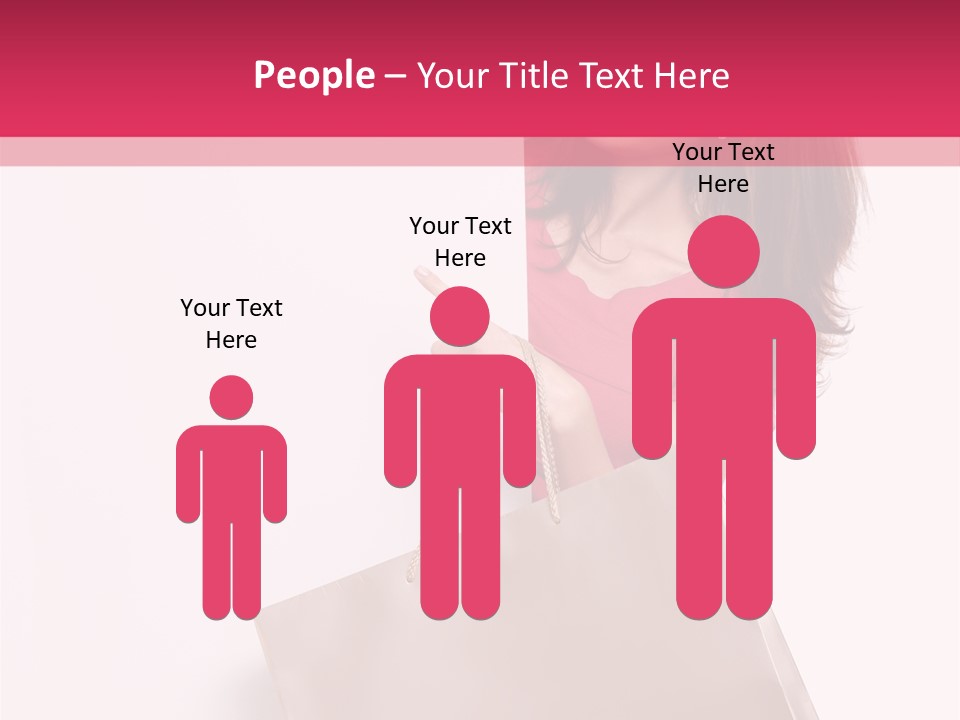 Smiling Commercial Finger PowerPoint Template