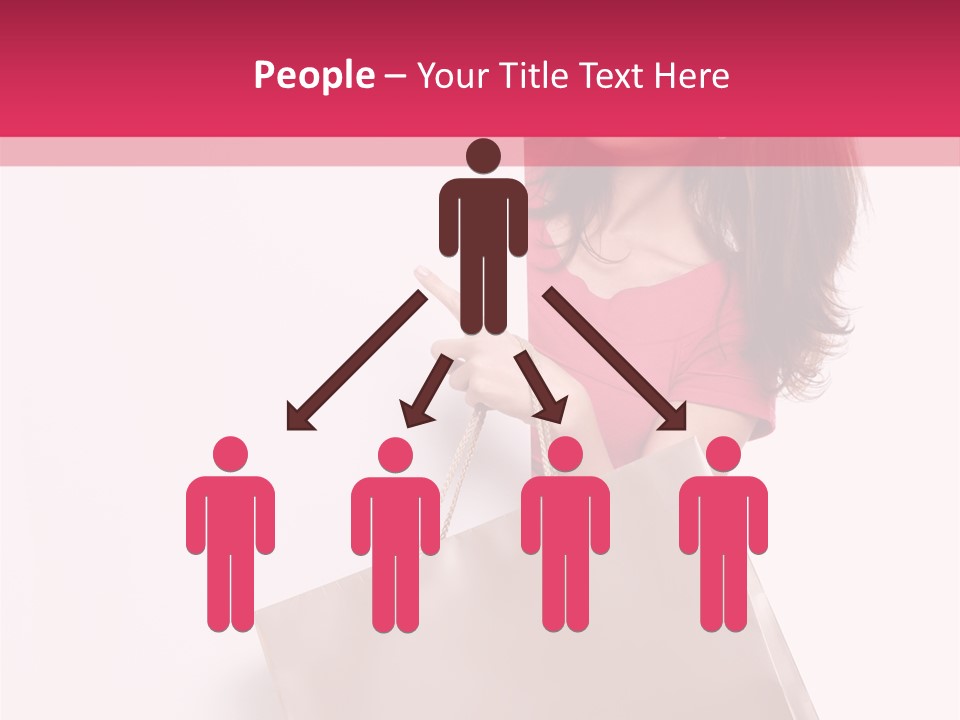 Smiling Commercial Finger PowerPoint Template