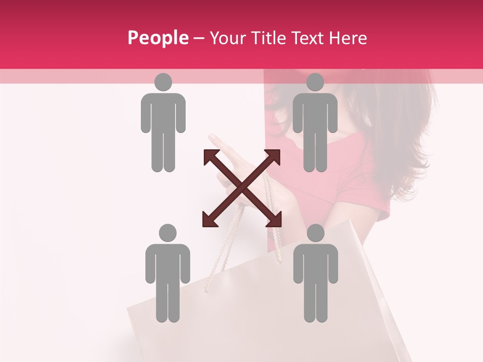 Smiling Commercial Finger PowerPoint Template