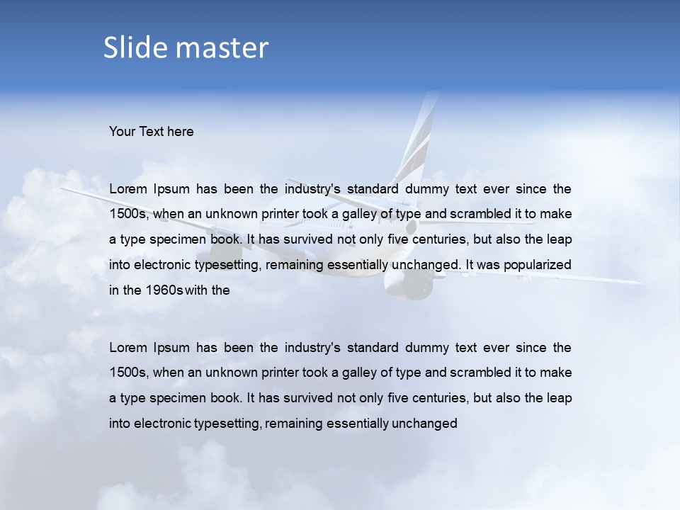 Outdoor Transport Sunlight PowerPoint Template