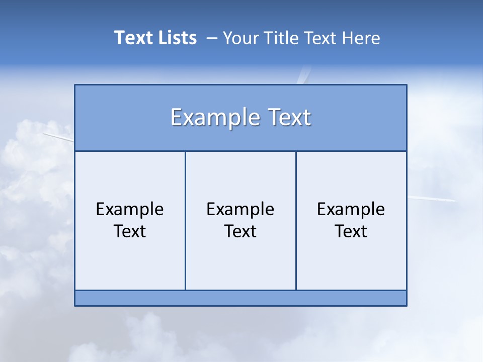 Outdoor Transport Sunlight PowerPoint Template