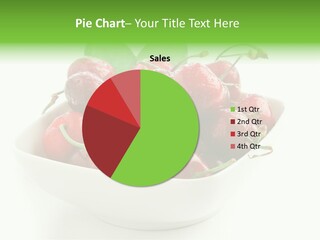 Red Fruit Berry PowerPoint Template