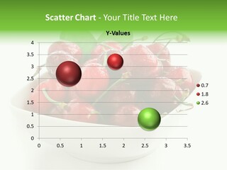 Red Fruit Berry PowerPoint Template