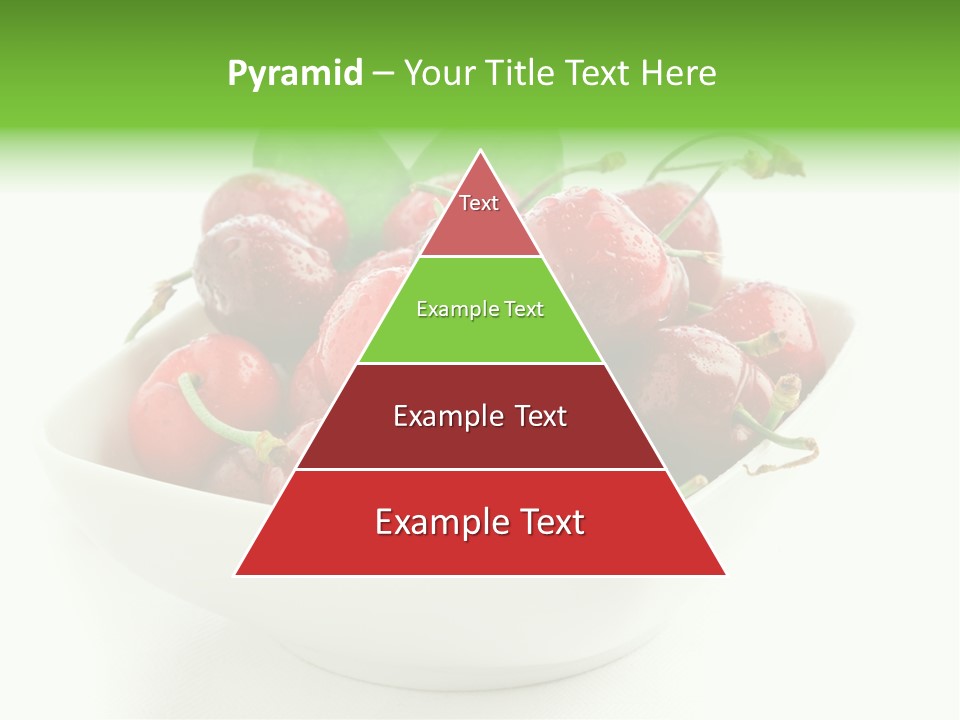 Red Fruit Berry PowerPoint Template