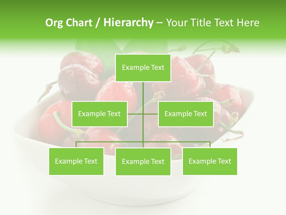 Red Fruit Berry PowerPoint Template