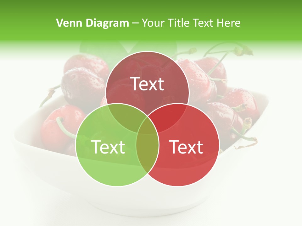 Red Fruit Berry PowerPoint Template