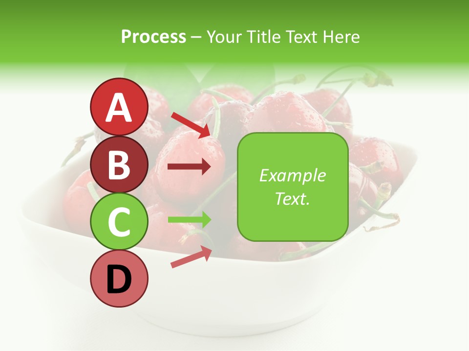 Red Fruit Berry PowerPoint Template