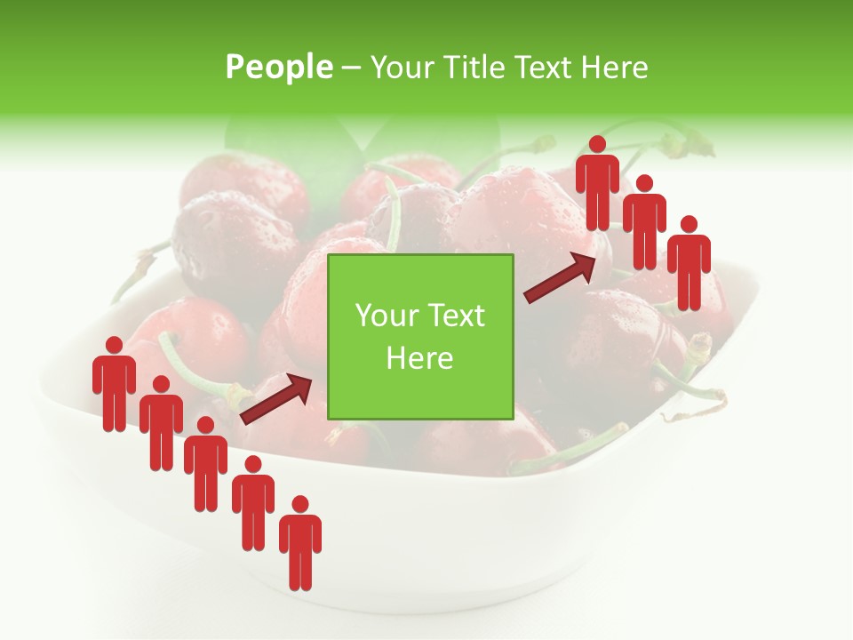 Red Fruit Berry PowerPoint Template