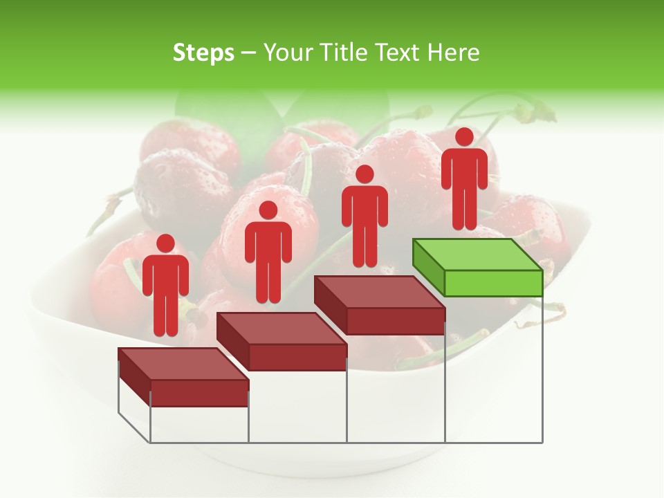 Red Fruit Berry PowerPoint Template