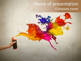 Effect Press Tinge PowerPoint Template